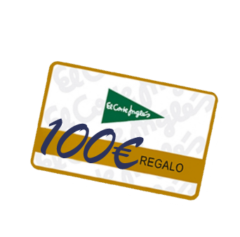Tarjeta de 100 euros del Corte Inglés